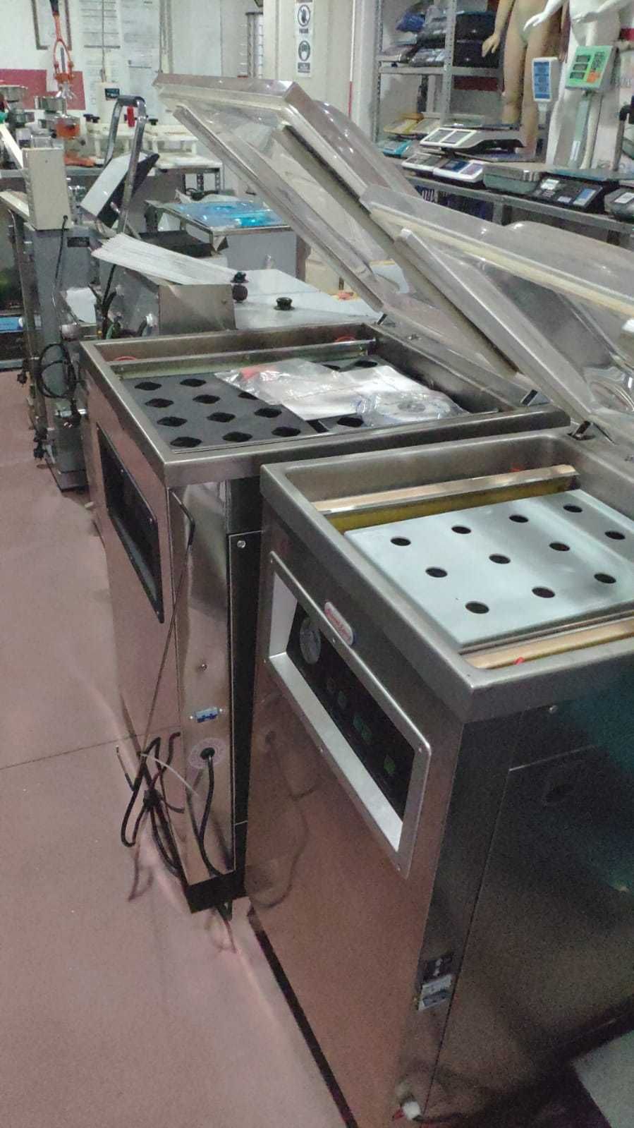 Máquina Industrial de Embalar a Vácuo 50+50cm NOVA