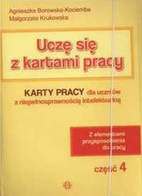 Uczę się z kartami pracy cz. 4 KP dla ucz. z niep. - Agnieszka Borows