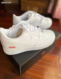 Nike Air Force 1 Low Supreme White  44