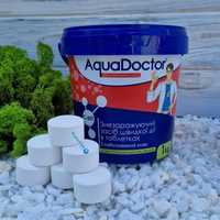 Таблетки для басейну AquaDoctor C-60T шок хлор Хімія для басейну