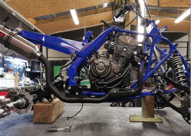 SWAP Yamaha MT07 Silnik Kompletny Buggy przekladka projekt 2019r