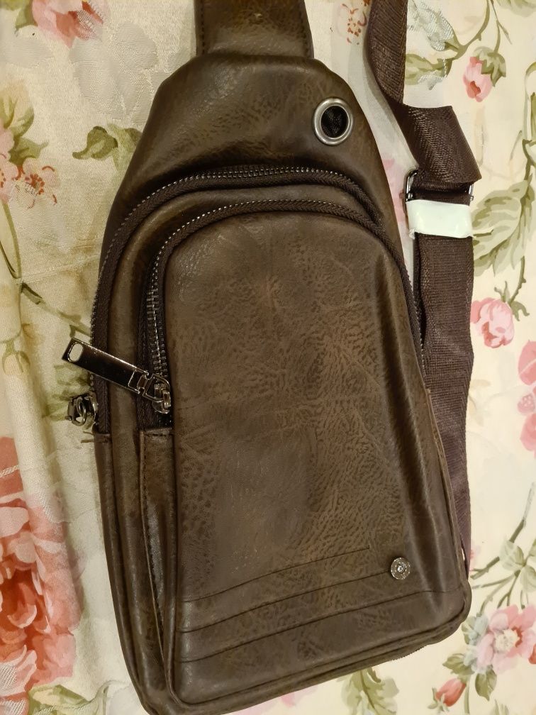 Новая мужская сумка мини-рюкзак