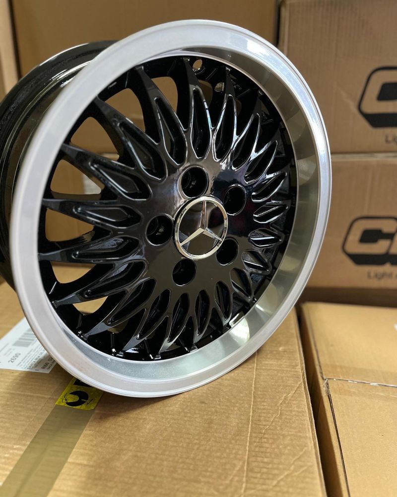 Jantes 15” 5x112 com aba AMIL mercedes w201 vito w124 vw transporter