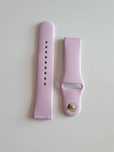 Liliowy pasek do smartwatcha silikownowy 20mm