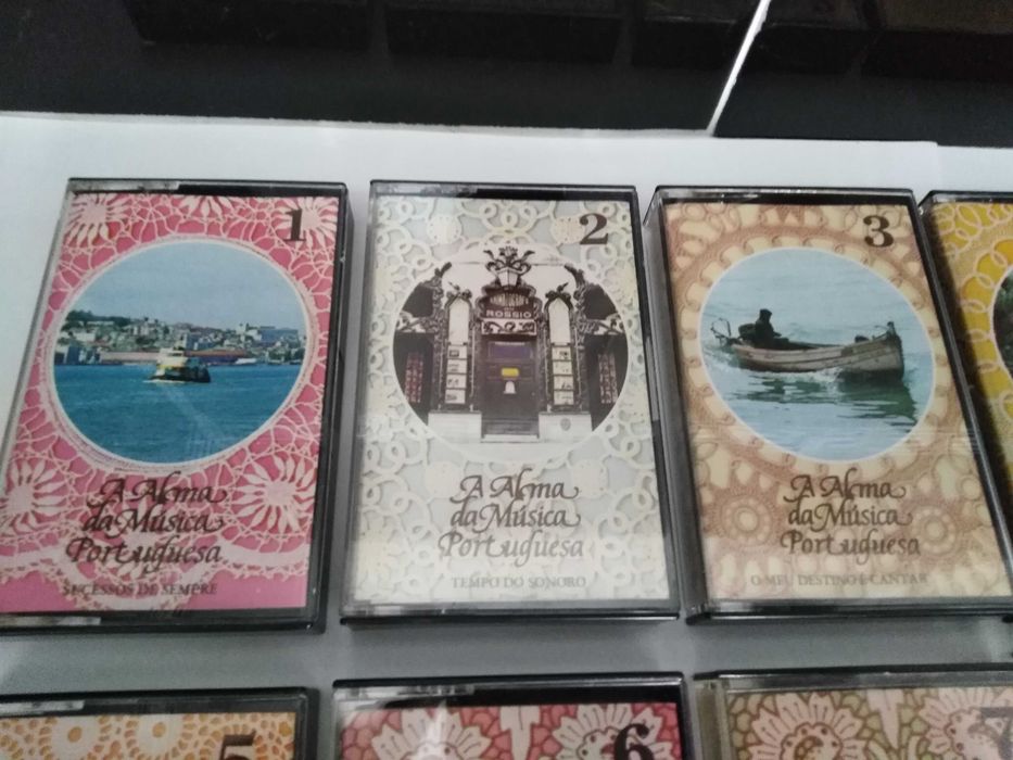 Colecção 8 Cassetes Alma da música Portuguesa(Fado) S. Reader`s Digest