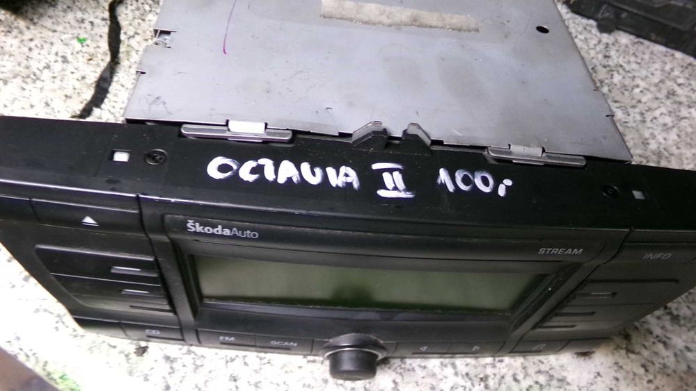 Wrz55 Radio CD odtwarzacz skoda octavia II wysyłka