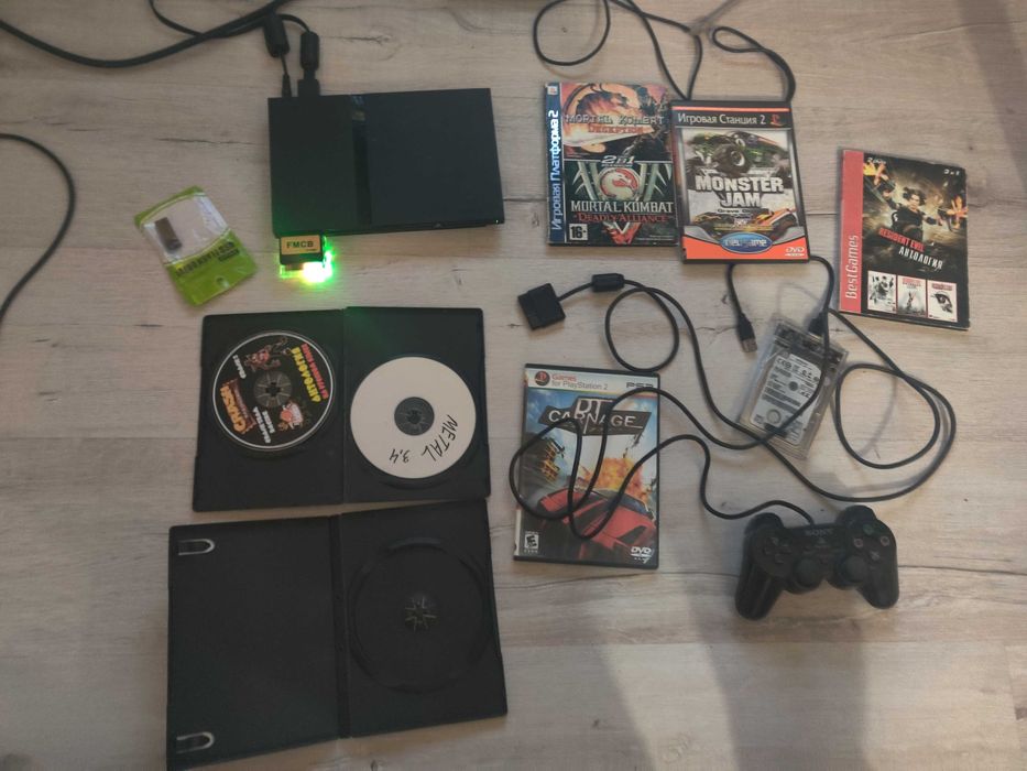 Sony playstation 2 SCPH 77008 + HDD 320GB + Море игр