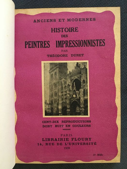 1863: Naissance de la Peinture Moderne / Peintres Impressionistes