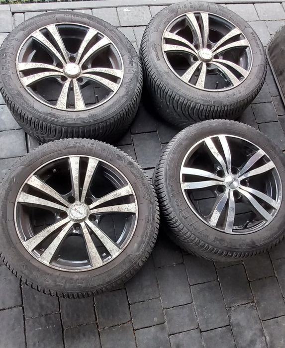 Koła aluminiowe z oponami zimowymi Kleber