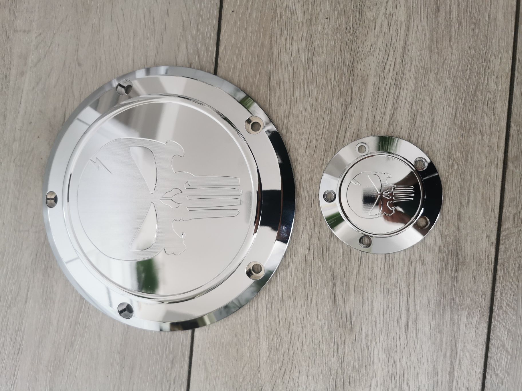 Harley Davidson dyna softail dekiel osłona kapa sprzęgła osłona chrom