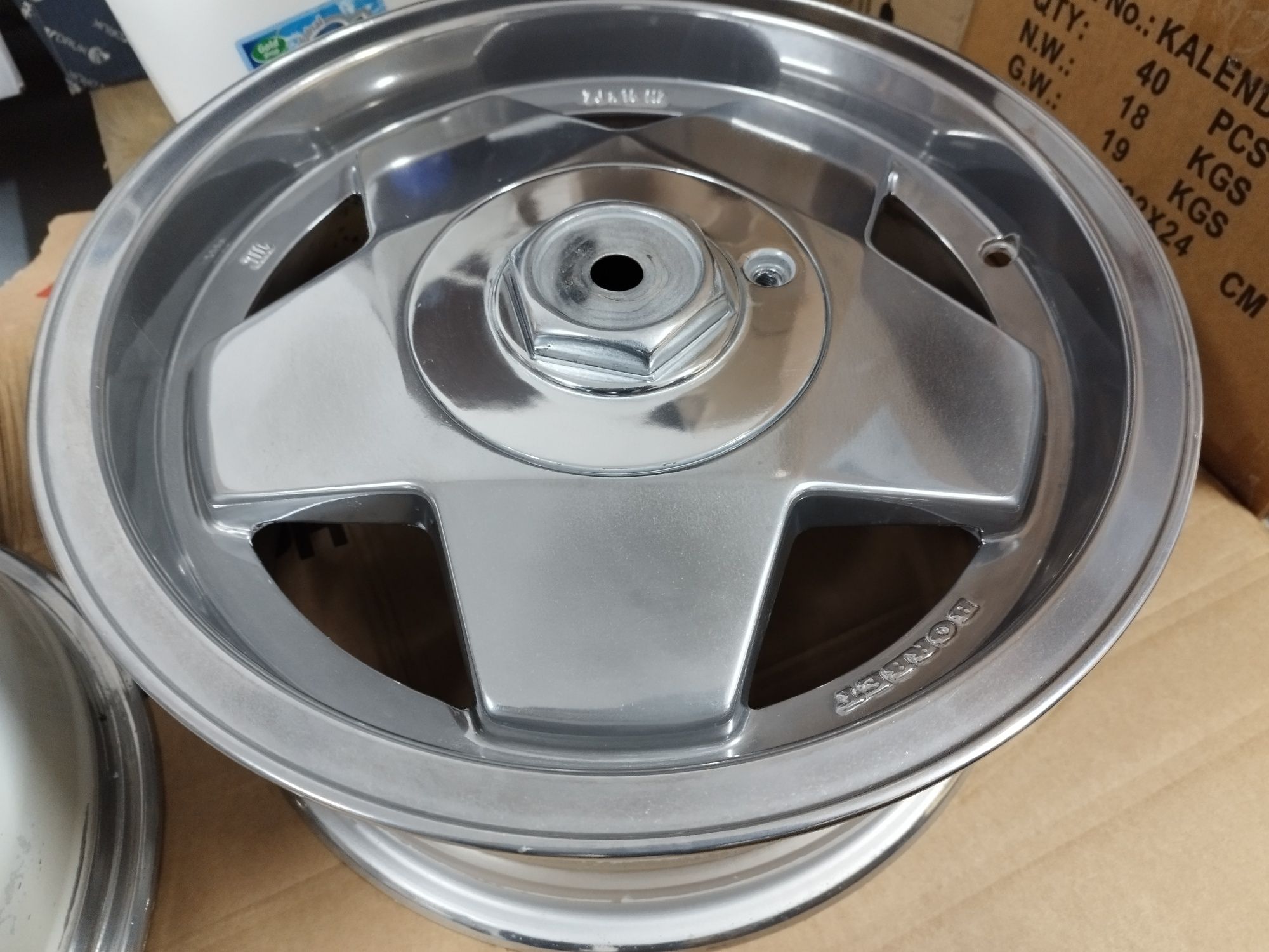 Felgi borbet 15 5x112 polerowane  zamiana audi 4x108