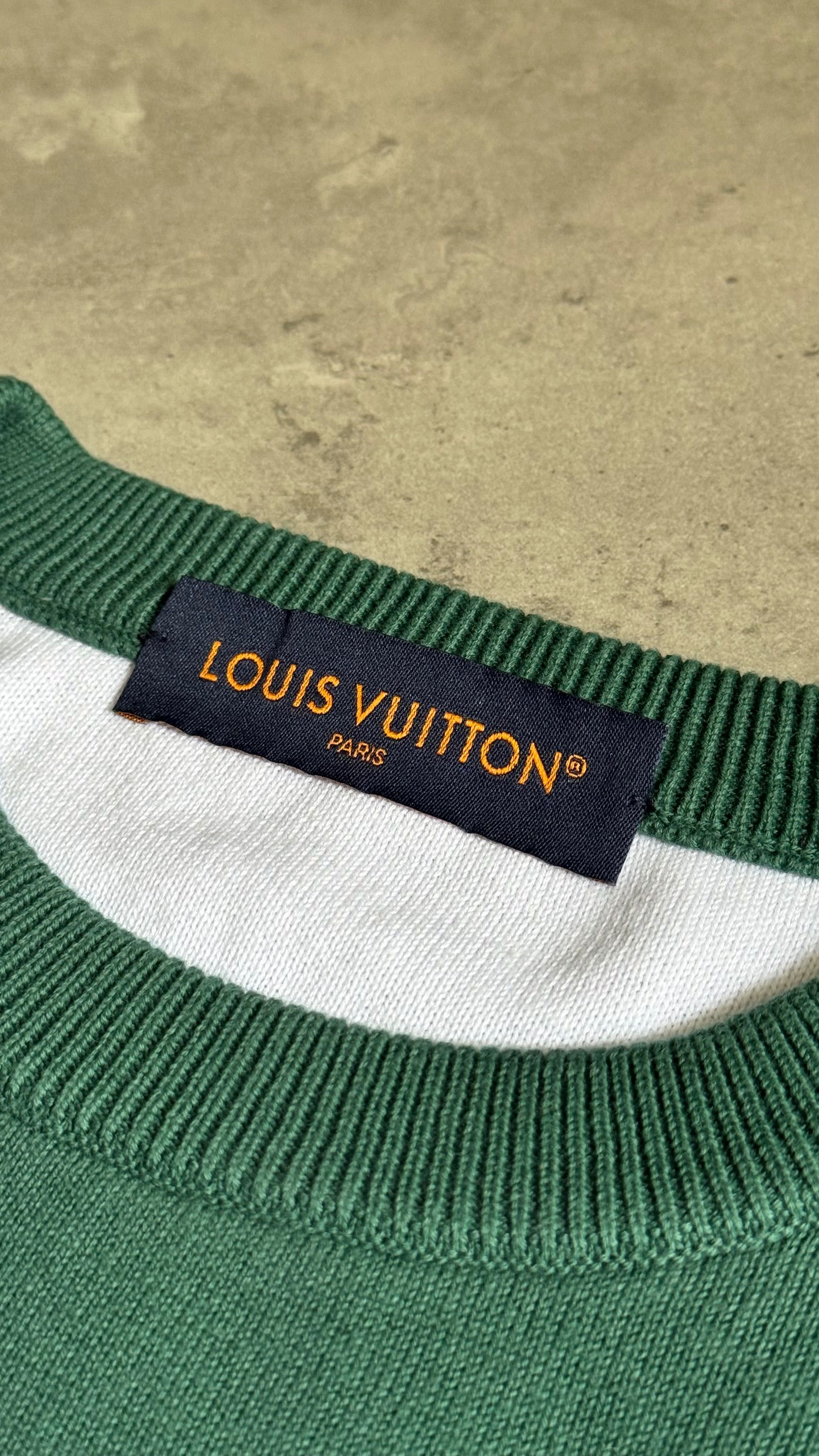Louis vuitton монограмна  кофта светр