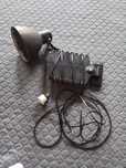 Lampa nożycowa loft vintage prl