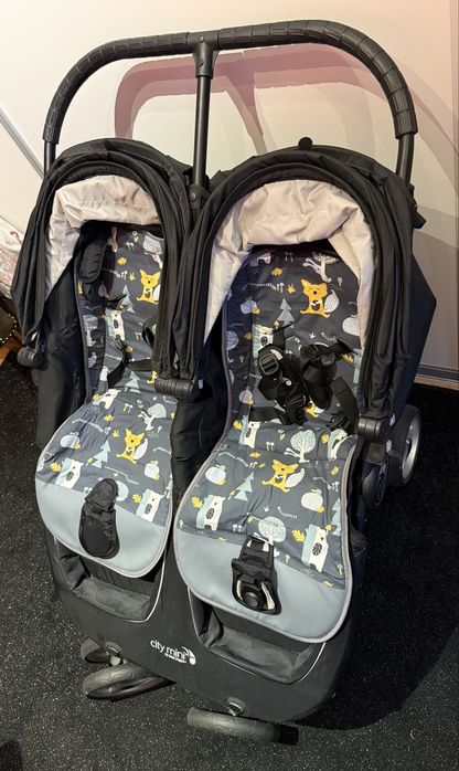Wózek spacerowy bliźniaczy Baby Jogger City Mini