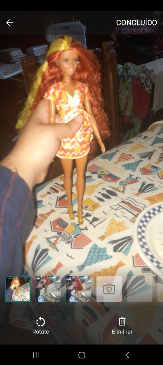 Boneca nova da Barbie