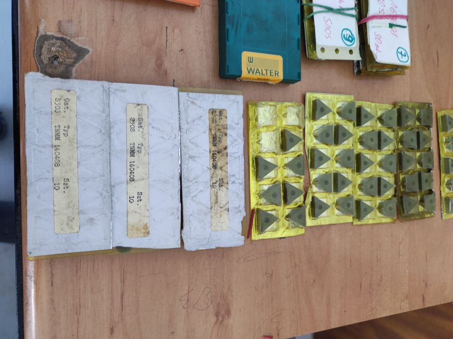 Płytki do noży tokarskich