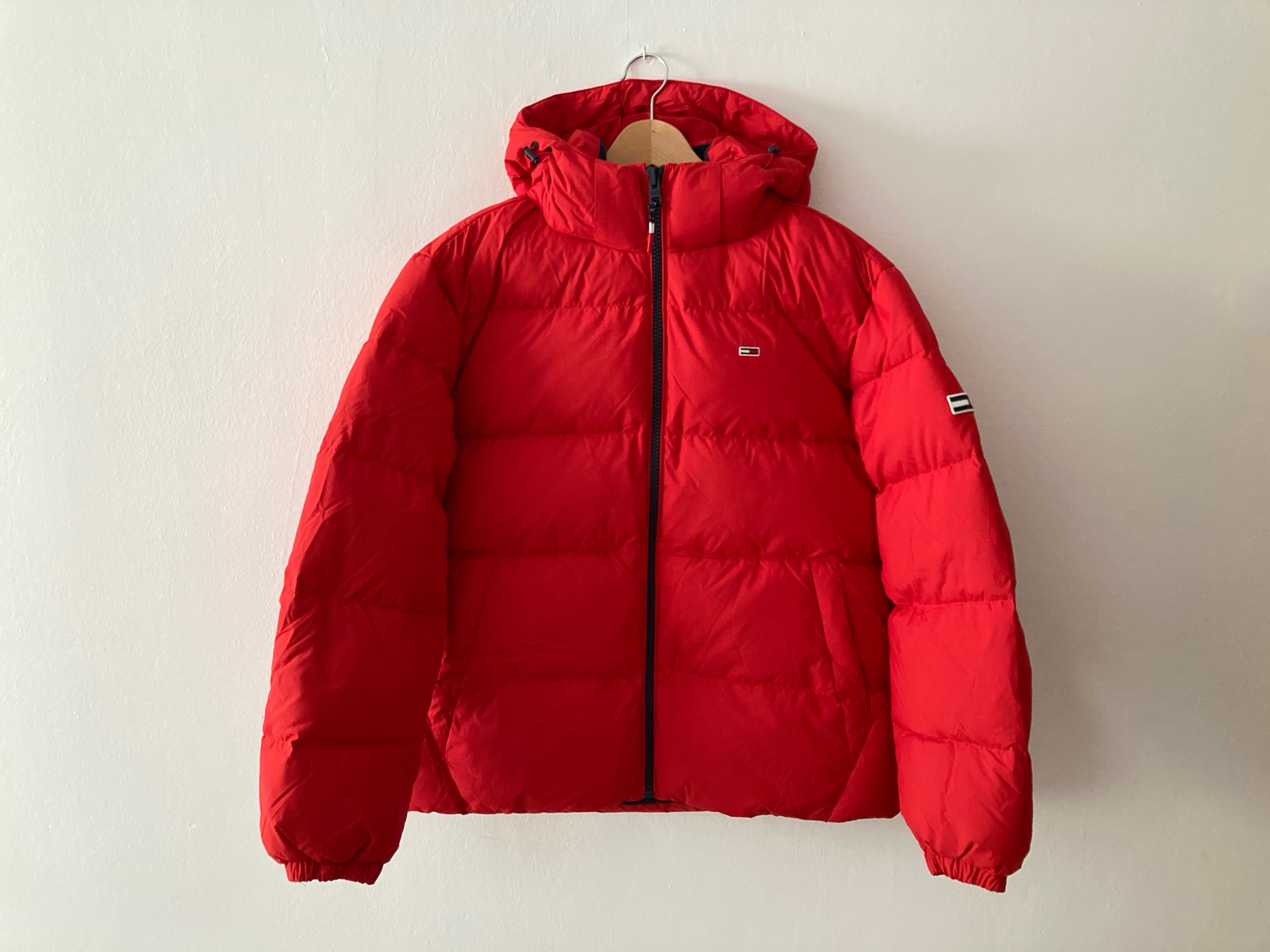Tommy Jeans // Essential Down Jacket - Red - Size M