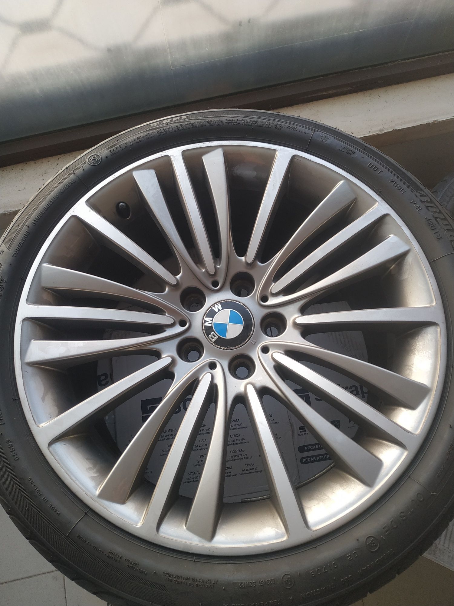 Jantes e Pneus 19" Bmw