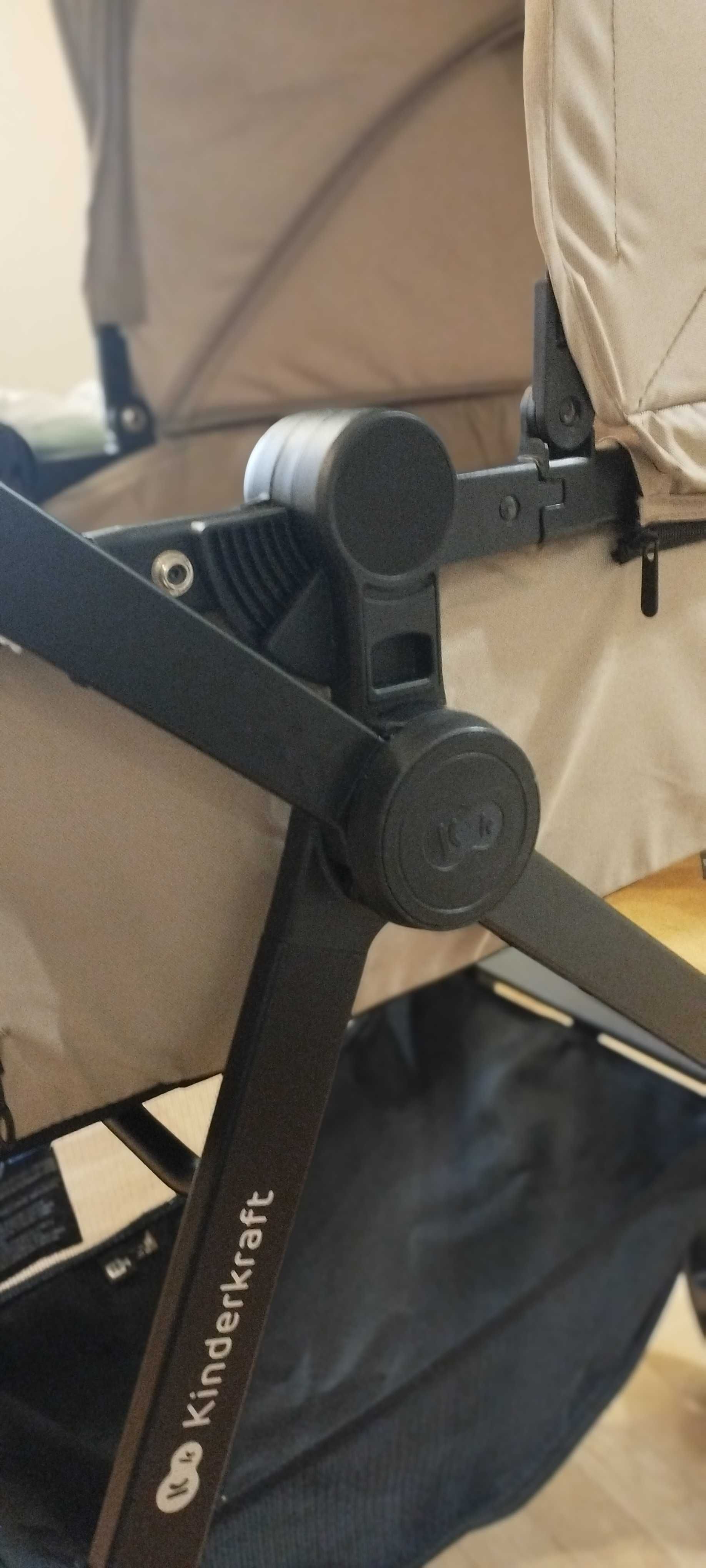 Wózek wielofunkcyjny Kinderkraft Newly z fotelikiem Mink Pro