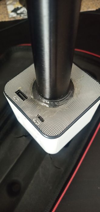 Microfone com leitor de mp3