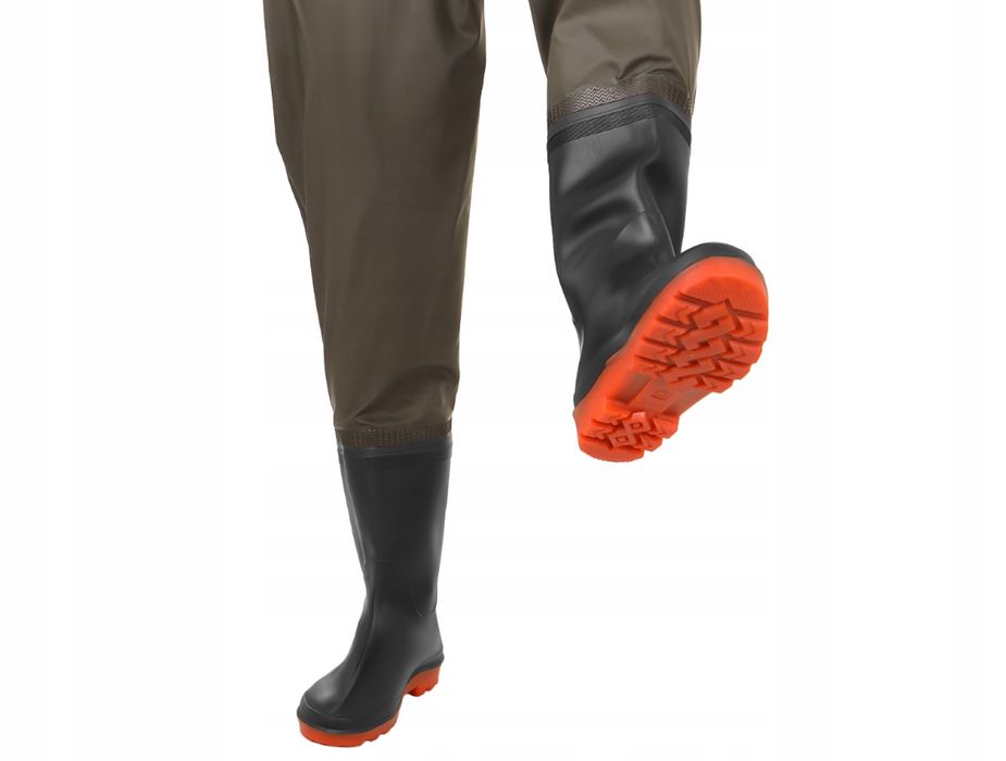 Водонепроникні вейдерси з лямками Wodery, розміри 43–46,чоботи рибалка