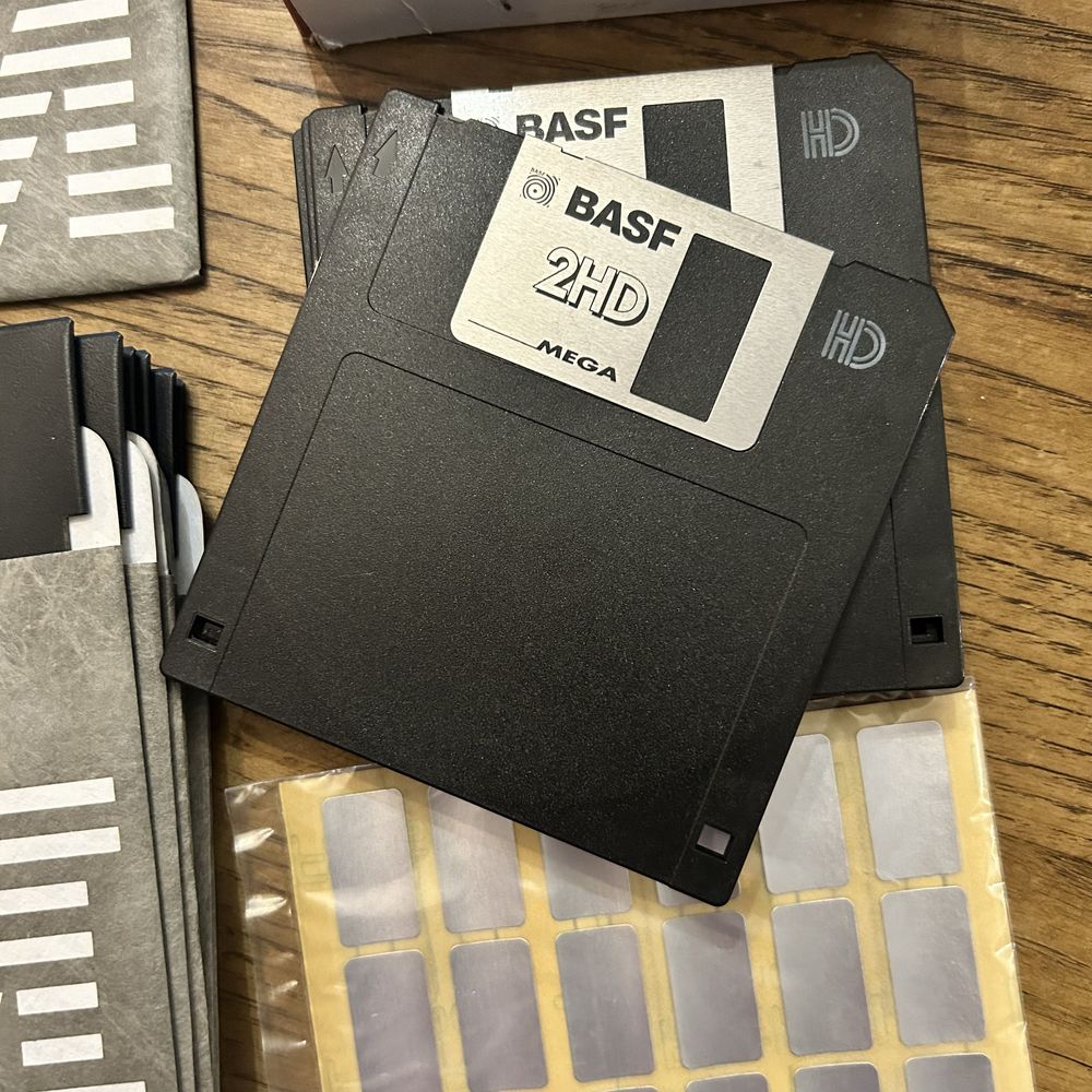 Disketes IBM 5.25 e 2HD cassete metal type iv disquetes diskette