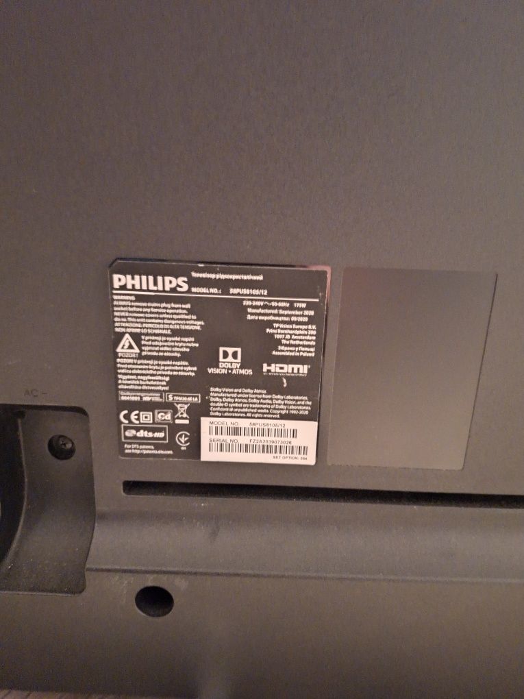 Philips 58 LED Smart tv 4K UHD