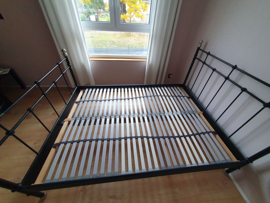 Łóżko metalowe Ikea 140x200