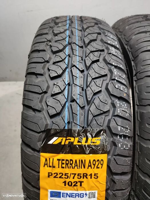 2 pneus novos 225-75r15 aplus - oferta da entrega