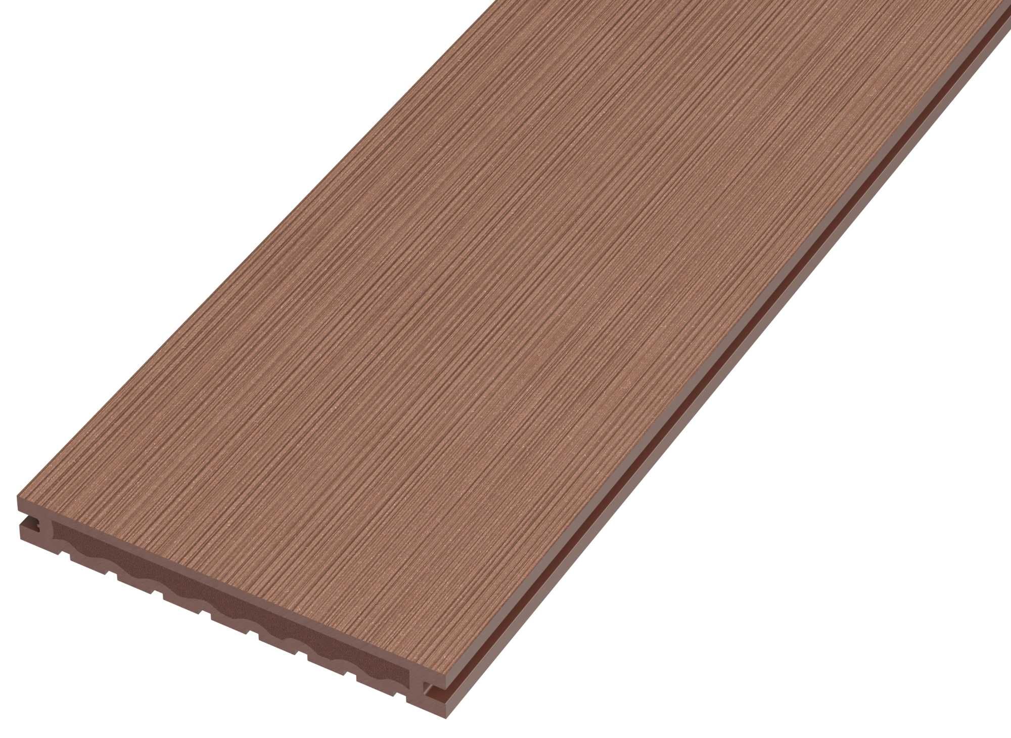 deska tarasowa kompozytowa Gamrat Pełna Classic 160x20mm szary brąz