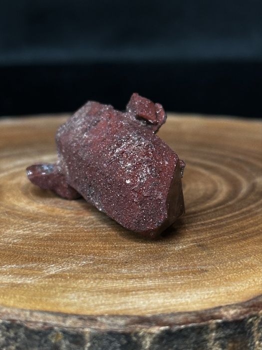 Kryształ 2-generacyjnego kwarcu zażelazionego - Maroko