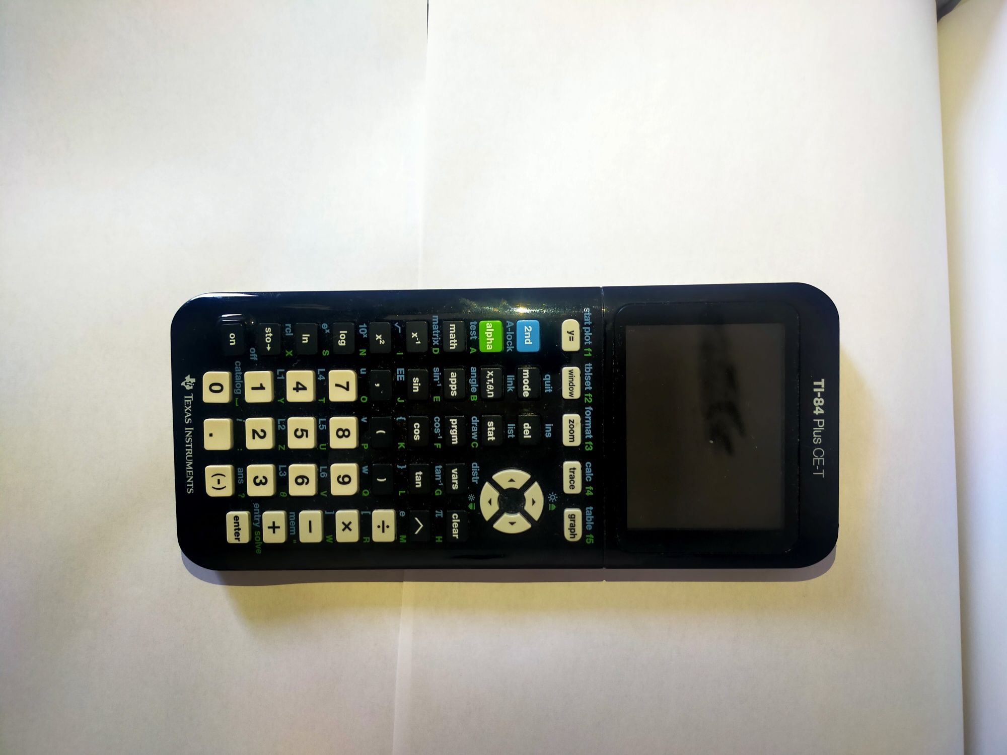 Calculadora gráfica Texas TI-84 CE-T Plus