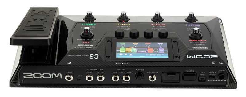 Гітарний процесор ефектів Zoom G1 Four, G1X Four, G6, G11