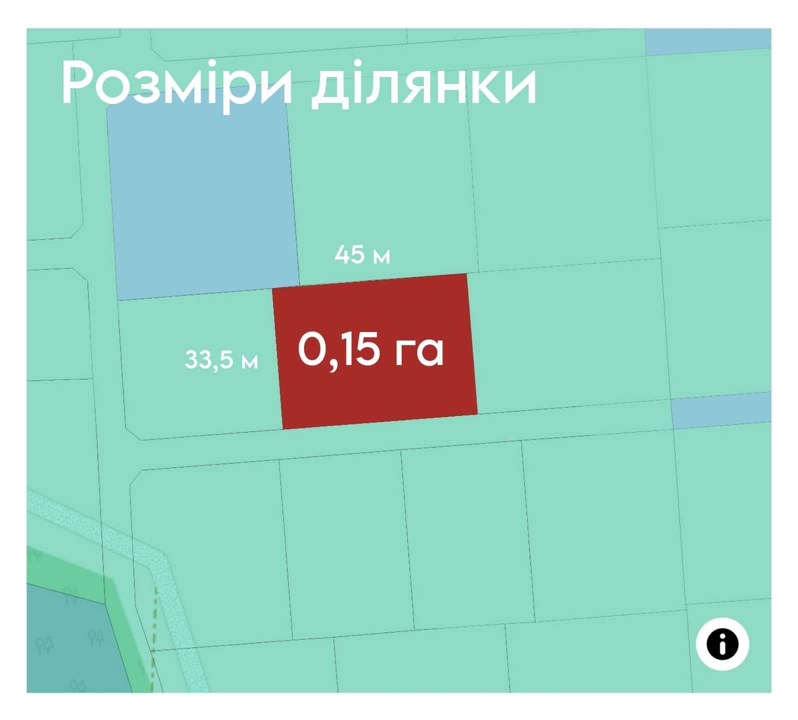 Продаж ділянки 15 сот в закритому містечку серед соснового лісу!
