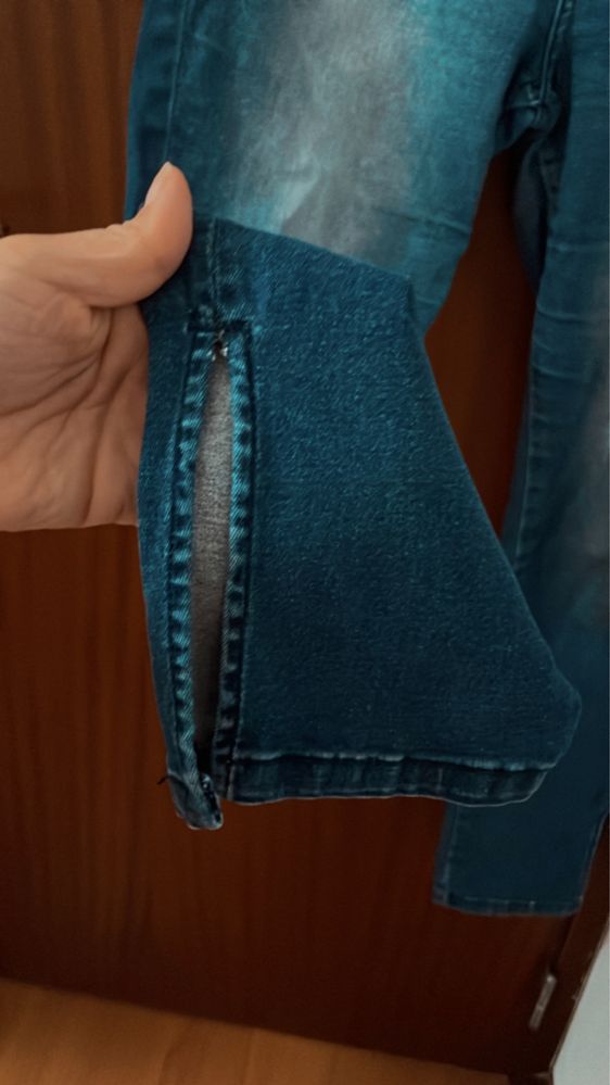 Calça ganga azul