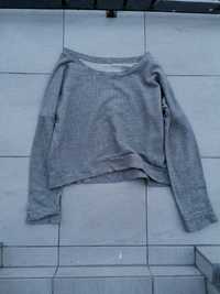 Bluza oversize Szara Bershka M