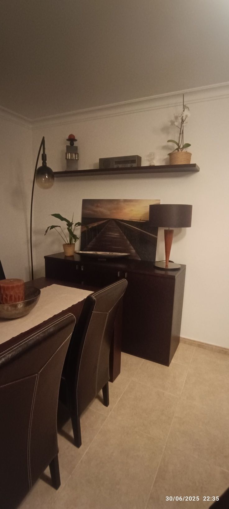 Mesa de sala extensível