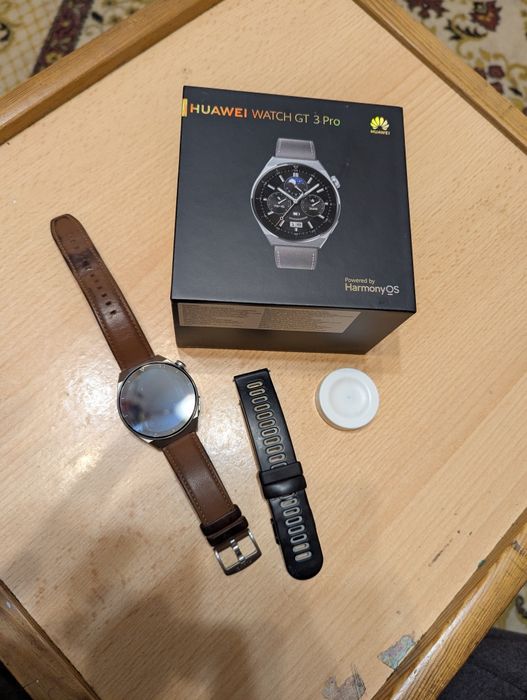 Huawei watch gt 3 pro, 46 мм (преміум матеріали)