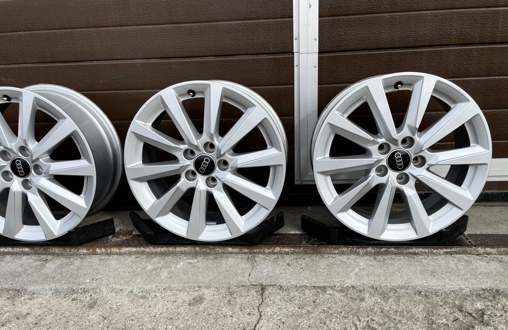 4x felgi aluminiowe 5x100 r16 et40 6,5J Alufelgi Oryginalne AUDI