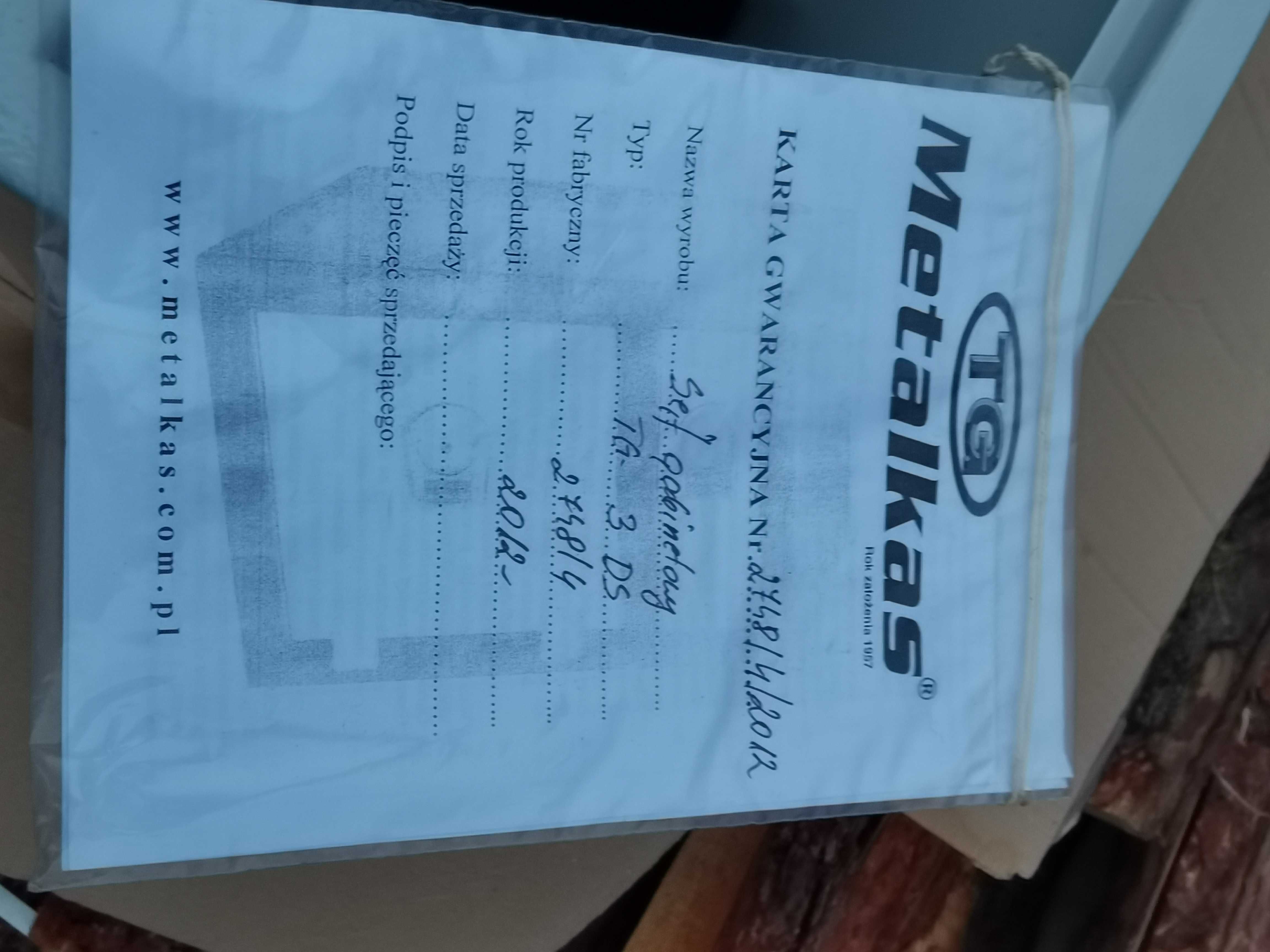 Sprzedam sejf metalkas