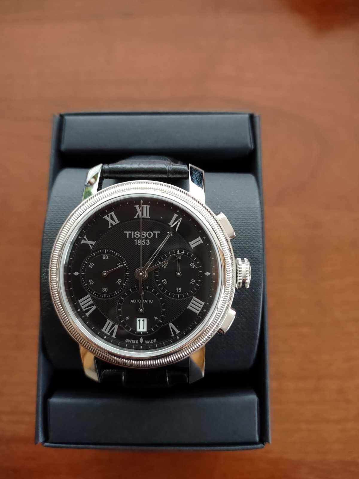 Zegarek Tissot bridgeport gent automatic chrono valjoux