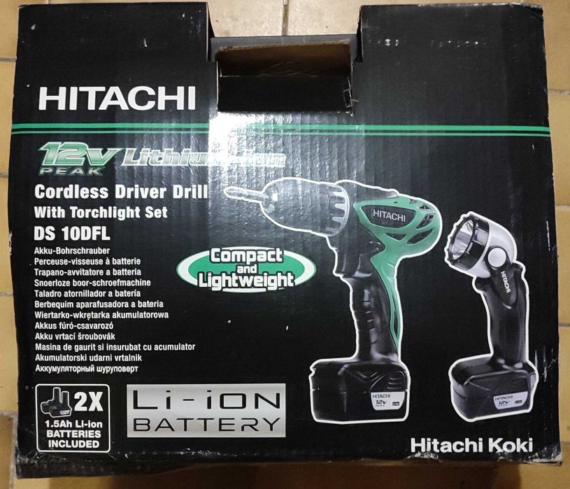 NOWA Wkrętarka Hitachi DS10DFL