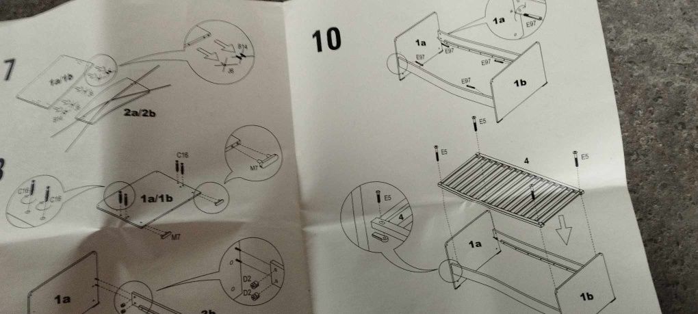 Przewijak z szafką kompletne Stan Super