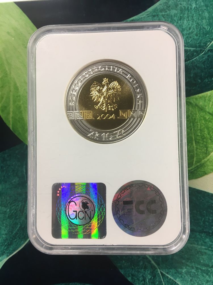 10 złotych 2004 - XXVIII Letnie Igrzyska Olimpijskie - srebro - UNC