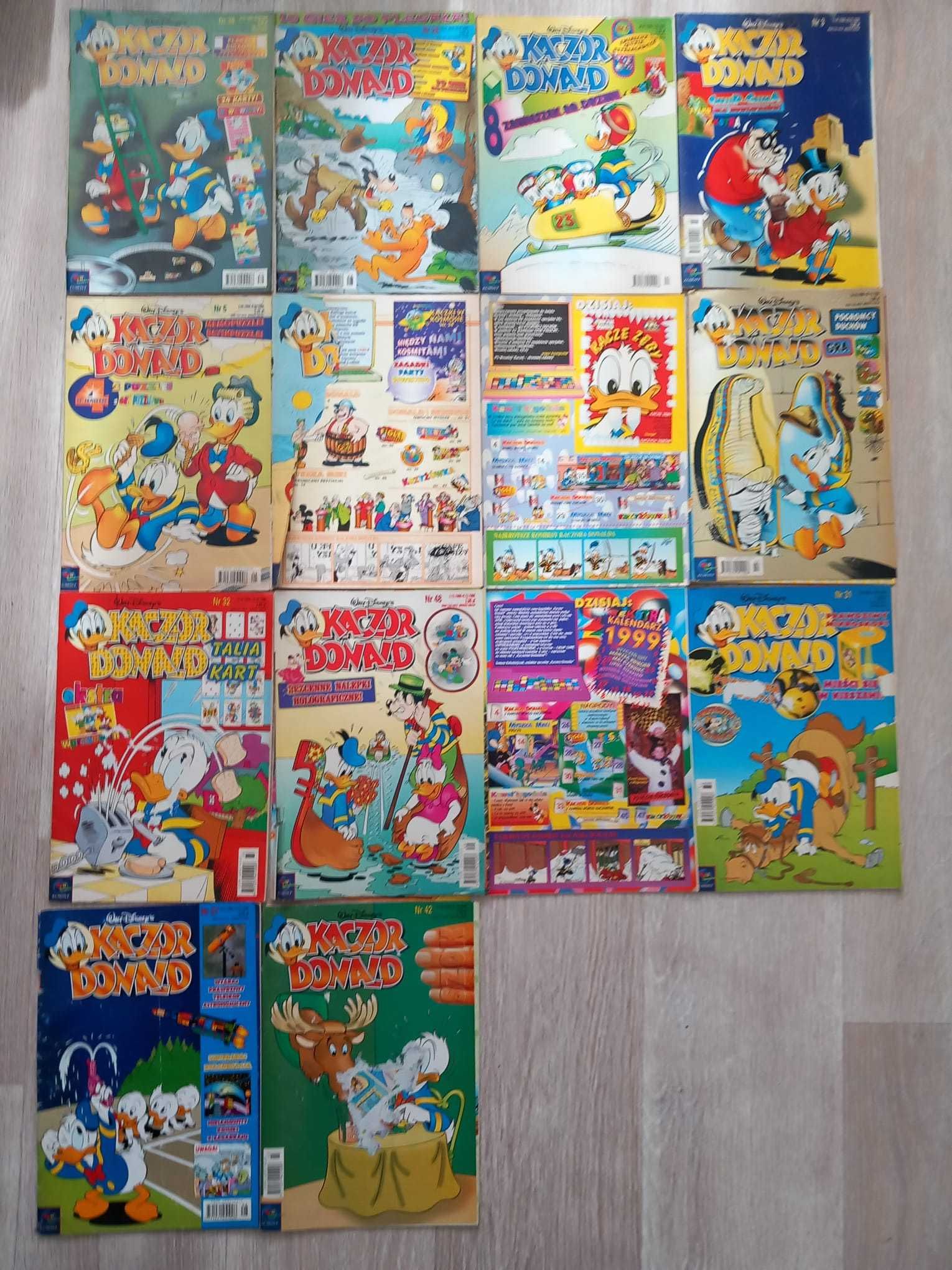 Gazeta komiks Kaczor Donald 1998 30 numerów