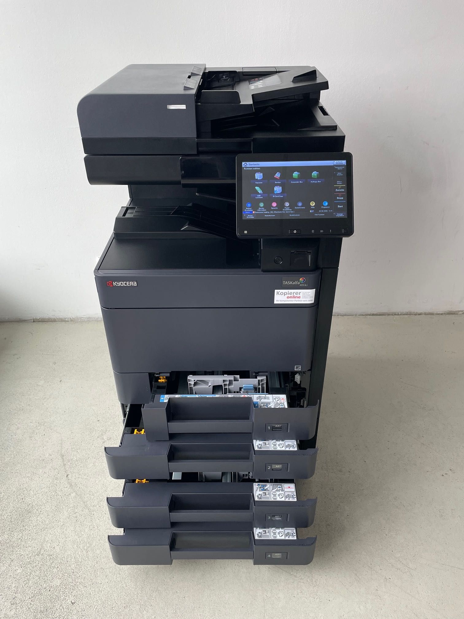 Kyocera TASKalfa 4053ci, Impressora a cores, Scanner, Fax, 40 ppm