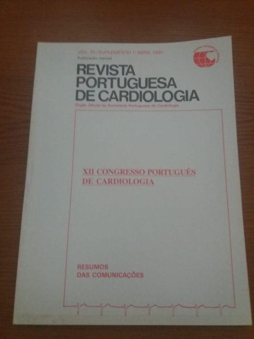 Revista Portuguesa de Cardiologia, Vol. 10, Suplemento I, Abril 1991