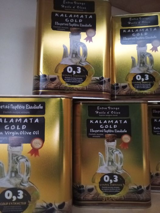 Oliwa z Oliwek Kalamata Extra Virgin 3 Litry Oliwy