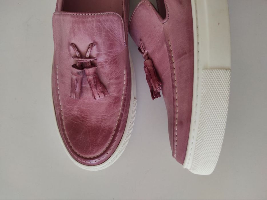 Слипоны, кожа, лимитированная партия