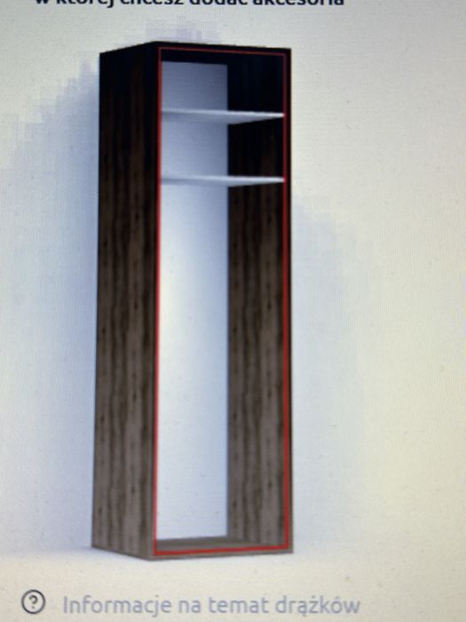 Szafa Flex 75 cm BRW